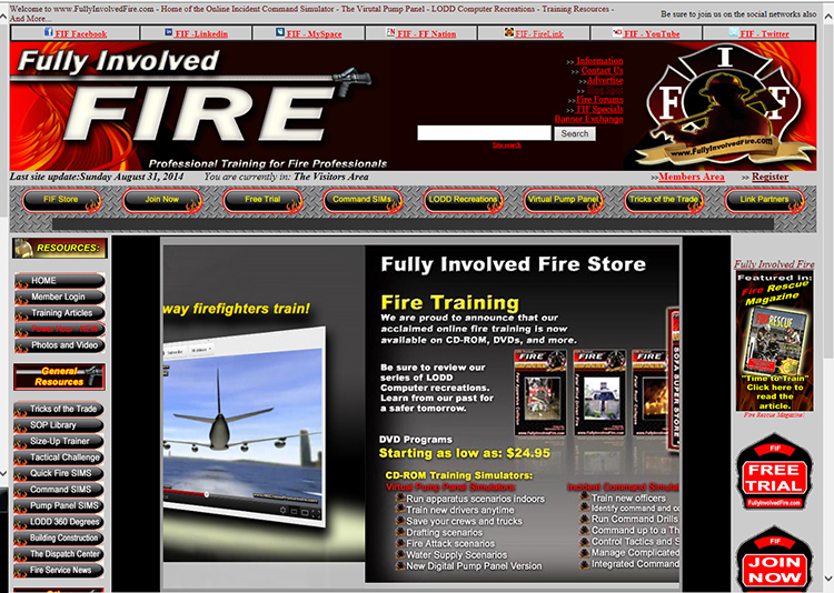 Custom designed website created by RGC Media, Inc.